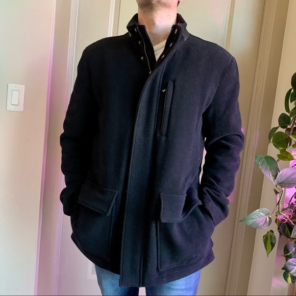 Cole Haan Signature Wool Coat - Picture 3 of 6